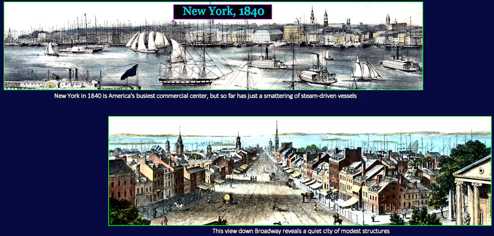 The Old New York, 1840